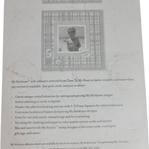 Close to My Heart Reflections Stickease X7066C Lazy Days of Summer Turtles NEW - Picture 8 of 8